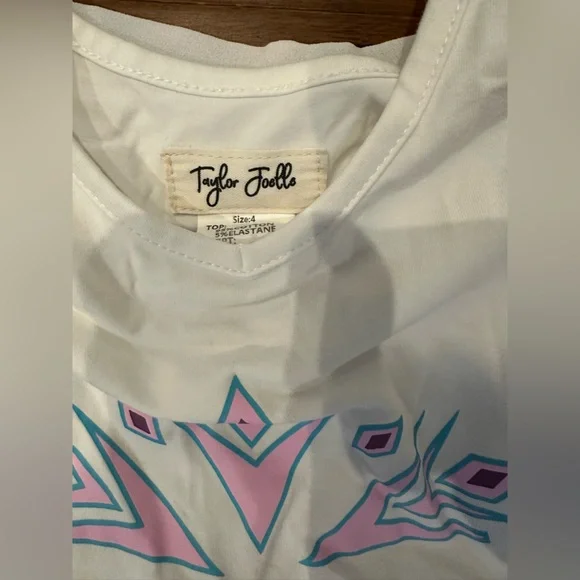 Taylor Joelle Disney Elsa with cape size 4 Ombré Layered Dress HTF - Picture 3 of 4